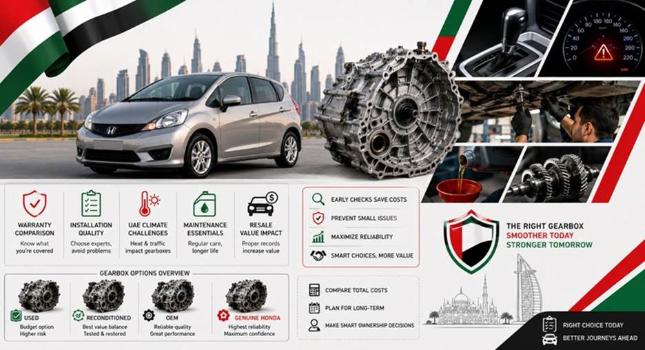 Honda Fit Gearboxes in UAE