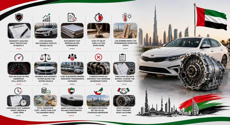 Kia Optima Gearboxes in UAE