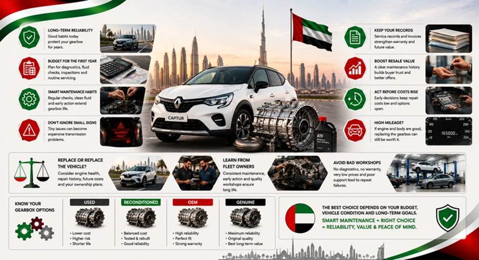 Renault Captur Gearboxes in UAE
