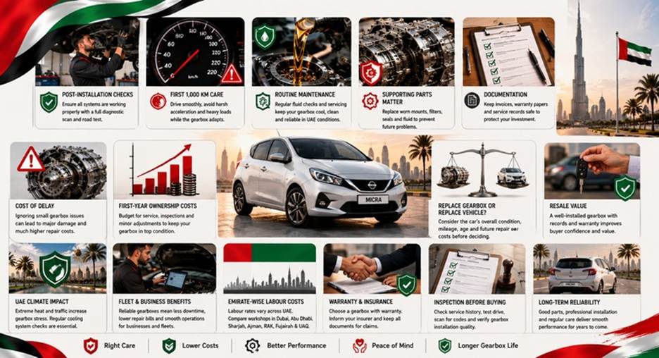 Nissan Micra Gearboxes in UAE