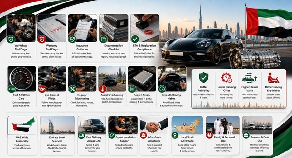 Porsche Panamera Gearboxes in UAE