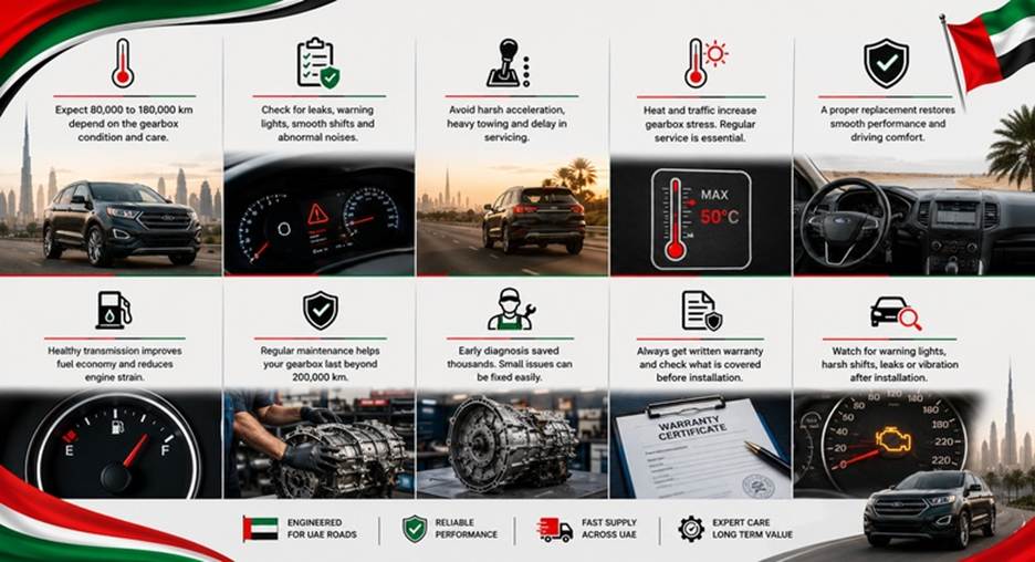 Ford Edge Gearboxes in UAE