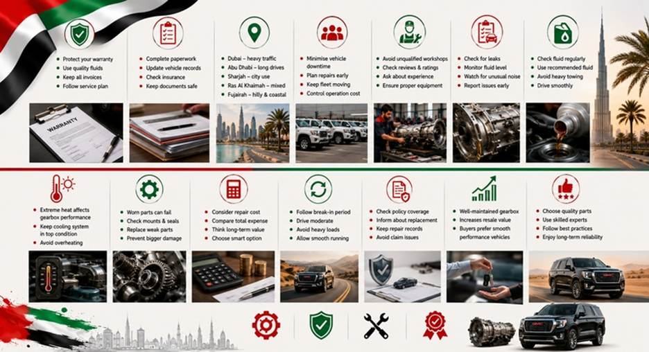 GMC Yukon Gearboxes in UAE
