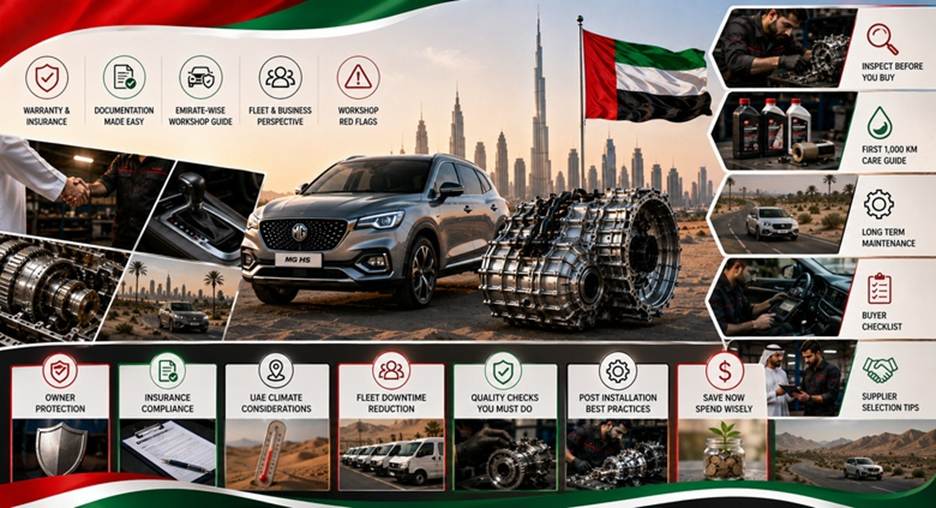 MG HS Gearboxes in UAE