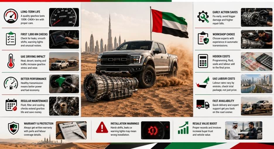 Ford F-150 Raptor Gearboxes in UAE
