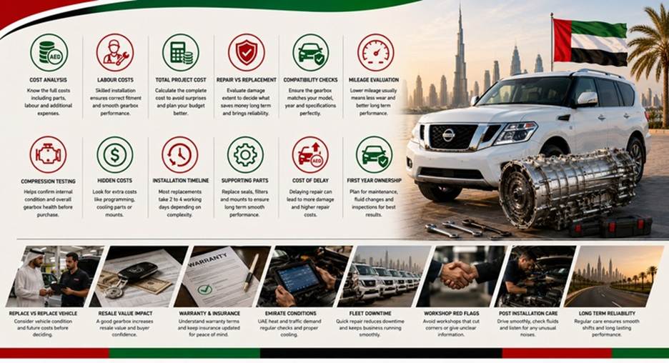 Nissan Armada Gearboxes in UAE