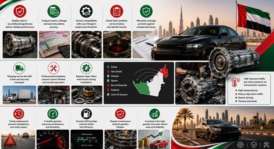 Dodge Charger Gearboxes in UAE