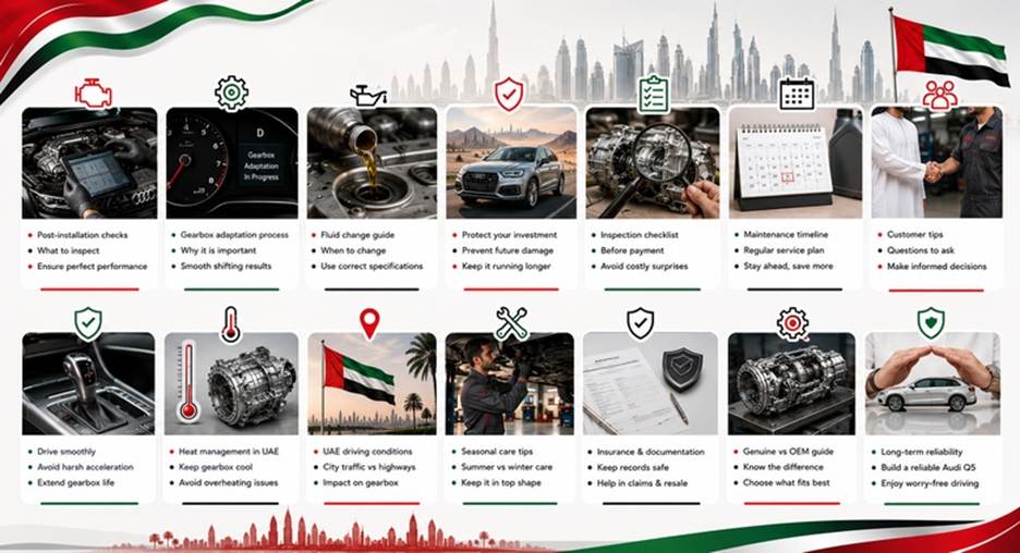 Audi Q5 Gearboxes in UAE
