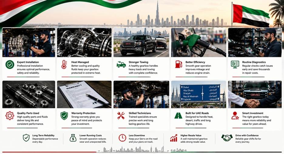 GMC Sierra Gearboxes in UAE