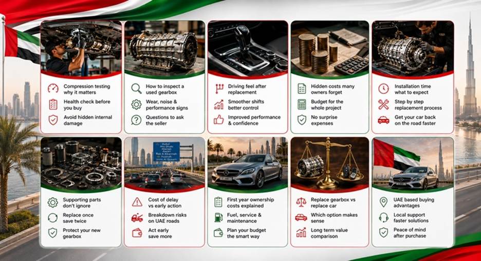 Mercedes C200 Gearboxes in UAE