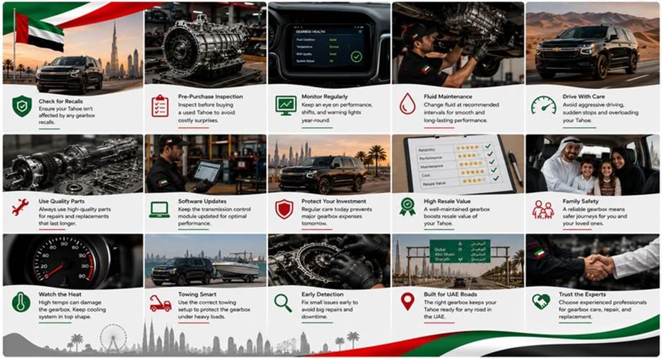 Chevrolet Tahoe Gearboxes in UAE