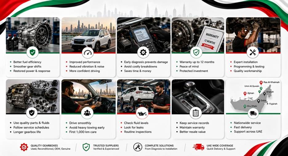 Subaru Forester Gearboxes in UAE