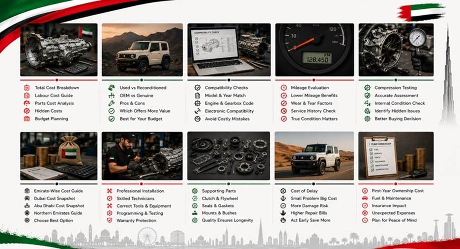 Suzuki Jimny Gearboxes in UAE