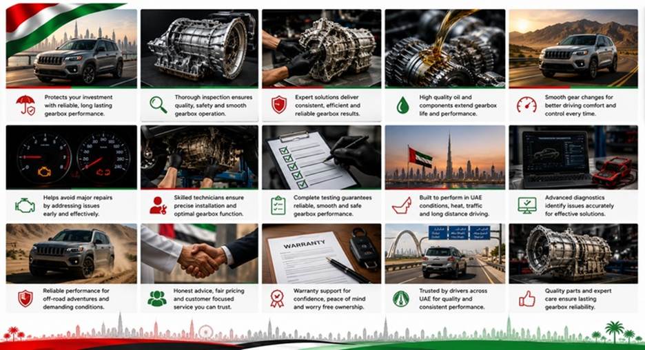 Jeep Cherokee Gearboxes in UAE