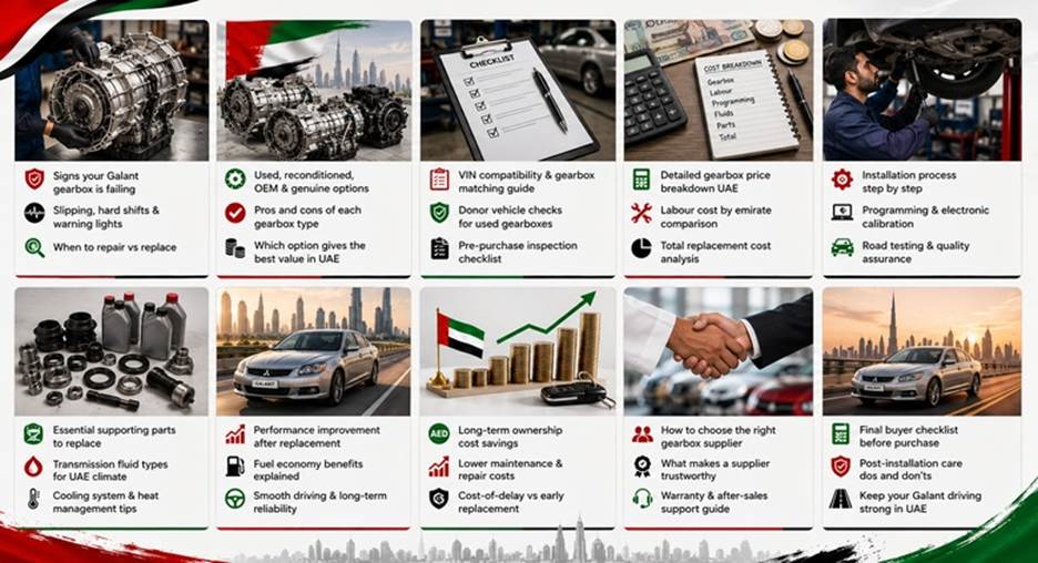 Mitsubishi Galant Gearboxes in UAE