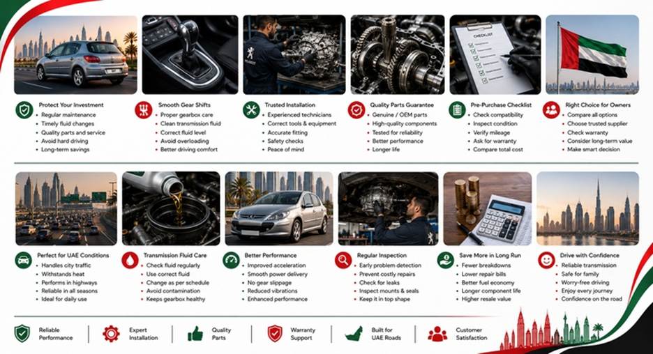 Peugeot 307 Gearboxes in UAE
