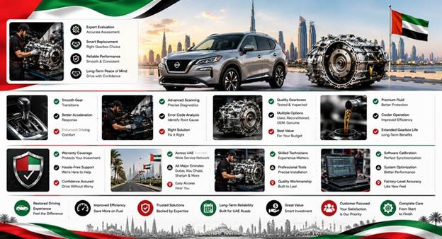 Nissan Rogue Gearboxes in UAE