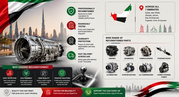 Buy Reconditioned Car Parts Online