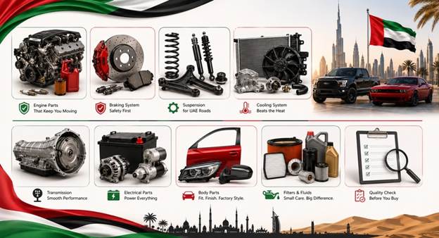 Parts for American Cars in UAE