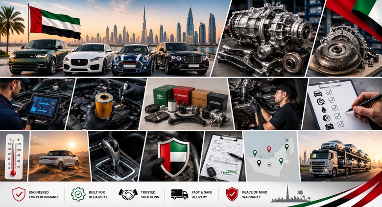 Parts for British Cars in UAE
