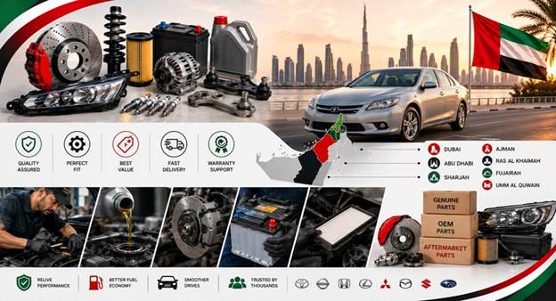 Parts for Japanese Cars in UAE