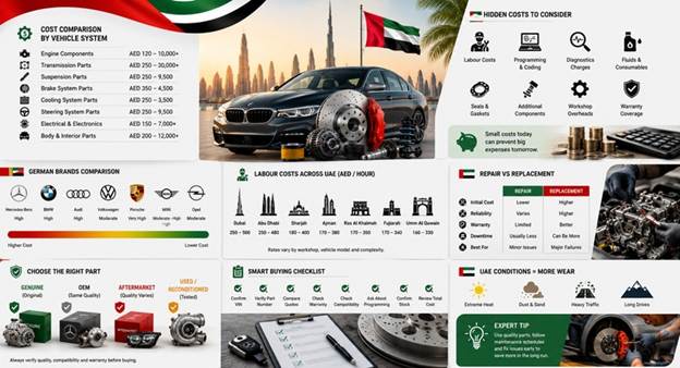 Parts for German Cars in UAE