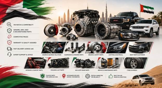 Parts for American Cars in UAE