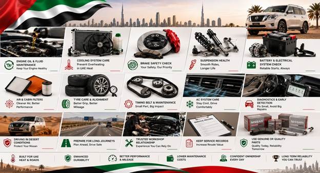 Used Nissan Spare Parts UAE