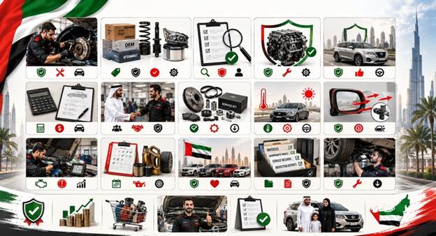 Used Nissan Spare Parts UAE