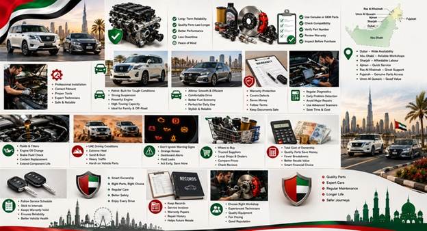 New Nissan Spare Parts UAE