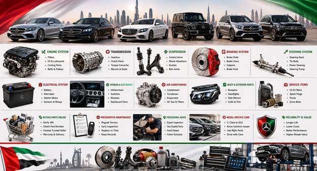 Used Mercedes Spare Parts UAE