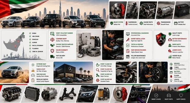 New Mercedes Spare Parts UAE