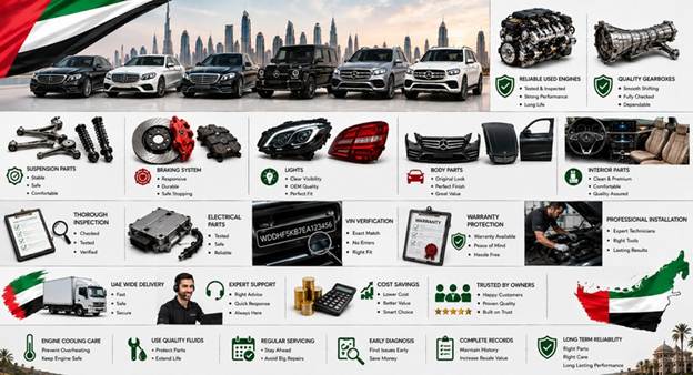 Used Mercedes Spare Parts UAE
