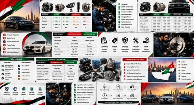 Used BMW Spare Parts UAE
