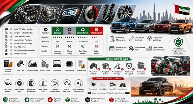Used Ford Spare Parts UAE