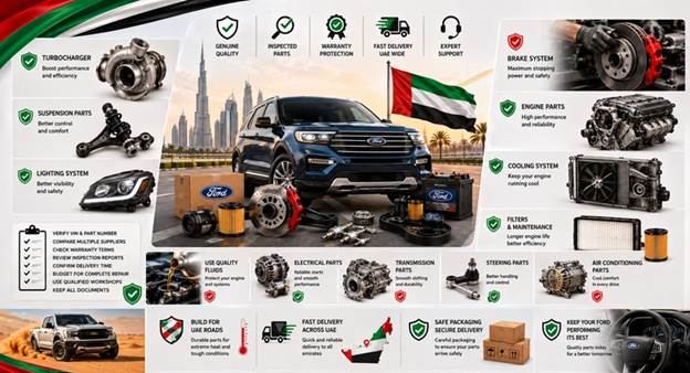 Used Ford Spare Parts UAE