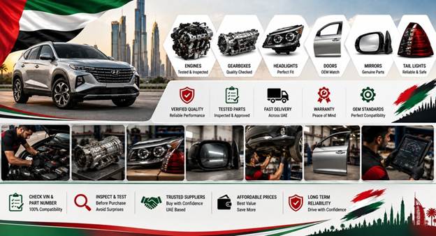 Used Hyundai Spare Parts UAE