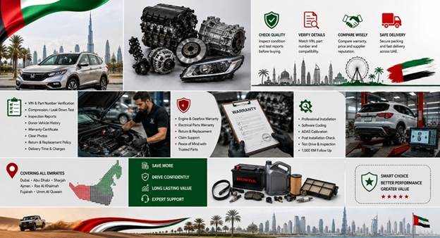 Used Honda Spare Parts UAE
