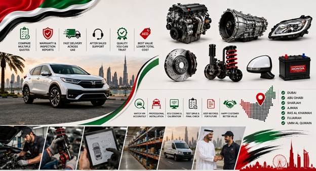 Used Honda Spare Parts UAE