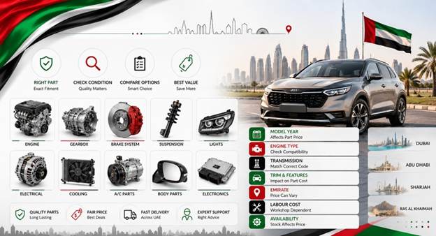 New Kia Spare Parts UAE