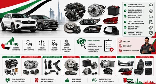 Used Kia Spare Parts UAE