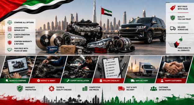 Used Chevrolet Spare Parts UAE