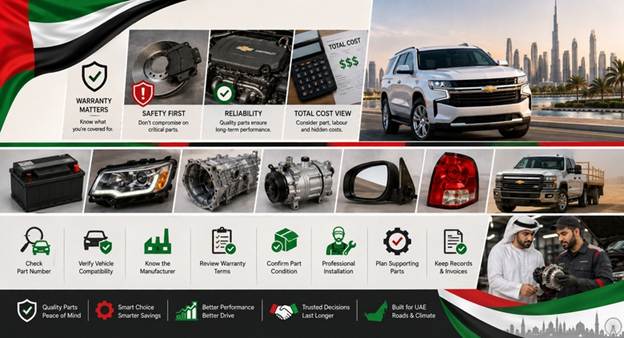 Used Chevrolet Spare Parts UAE