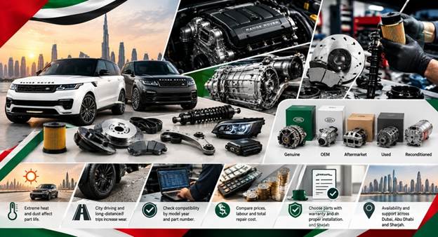 Used Range Rover Spare Parts UAE