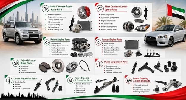 Used Mitsubishi Spare Parts UAE