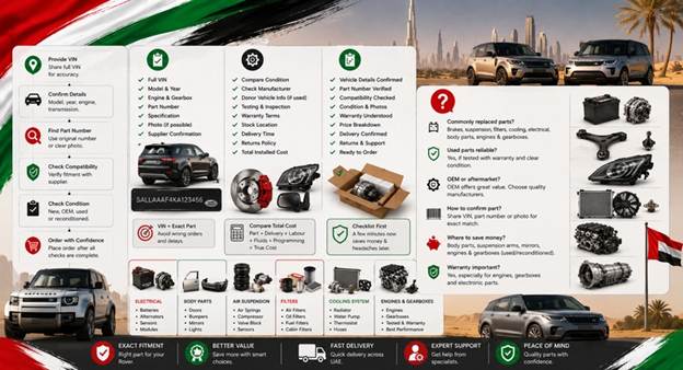Aftermarket Land Rover Spare Parts UAE
