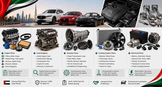 Used Mazda Spare Parts UAE