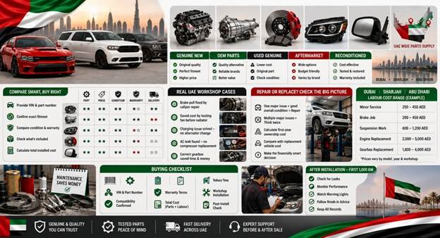 Used Dodge Spare Parts UAE