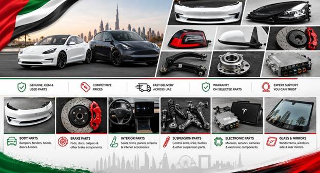 Used Tesla Spare Parts UAE