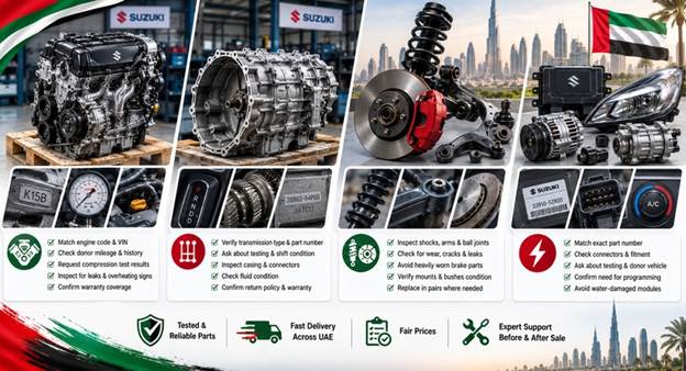 New Suzuki Spare Parts UAE